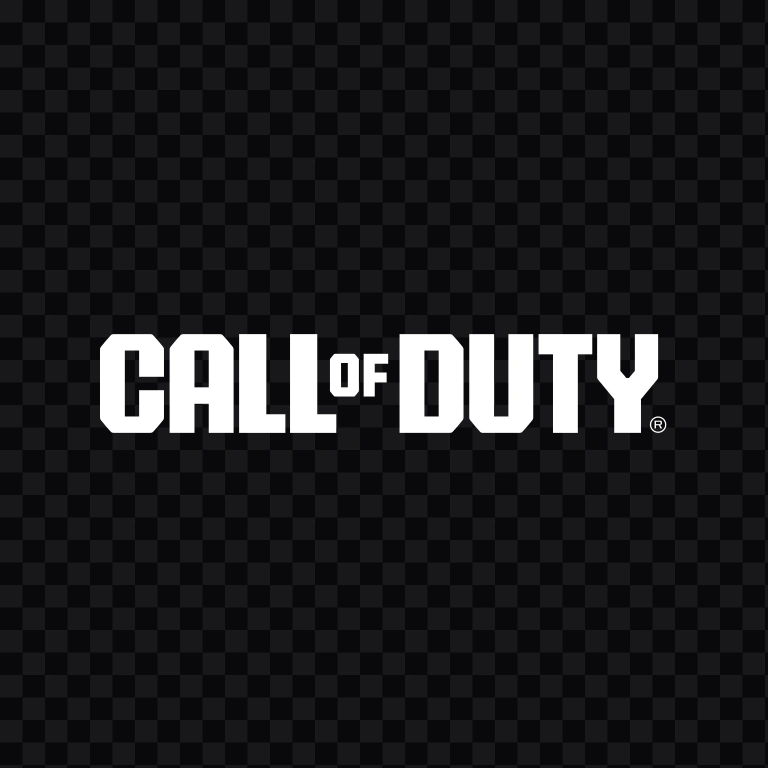 Call of Duty white logo SVG