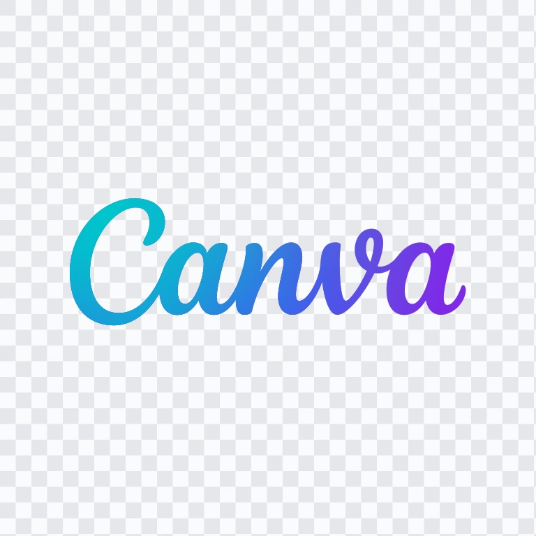 wordmark Canva berwarna SVG