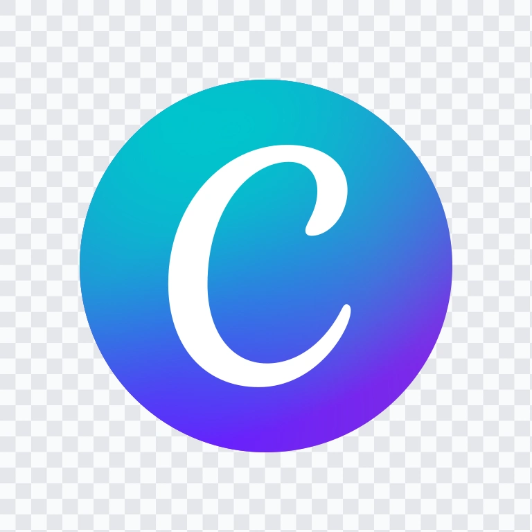 logo Canva berwarna SVG