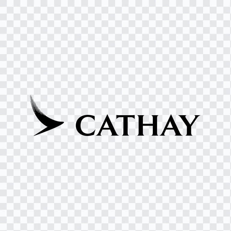 Cathay Pacific black logo SVG