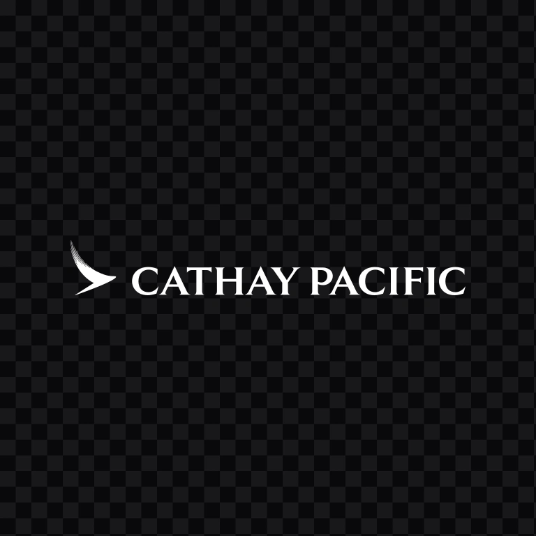 Cathay Pacific white logo SVG