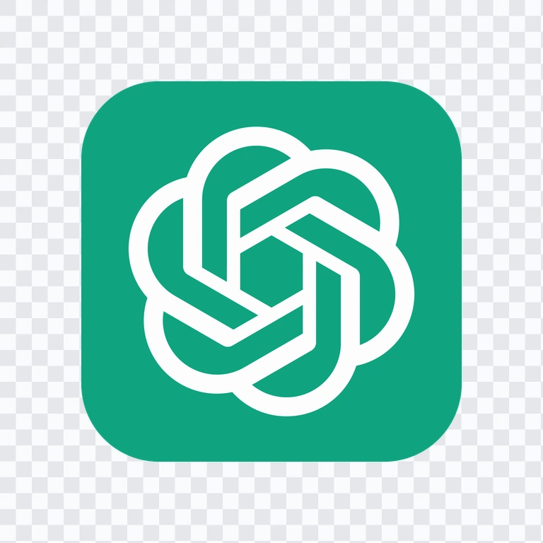 logo ChatGPT berwarna PNG