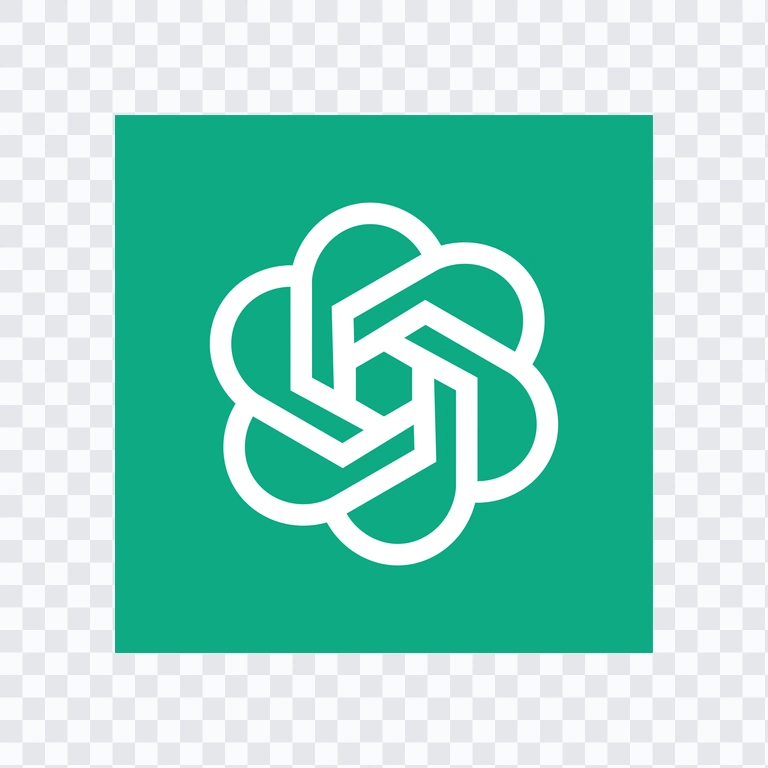 logo ChatGPT berwarna PNG