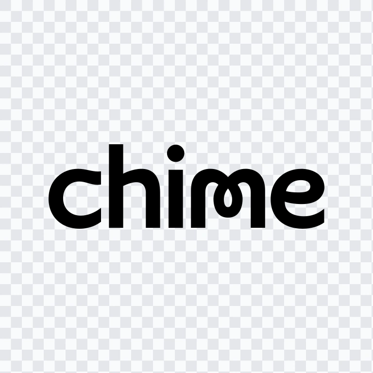 Chime black logo SVG