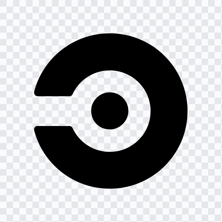 ikon CircleCI hitam SVG