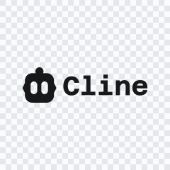 Cline black logo SVG