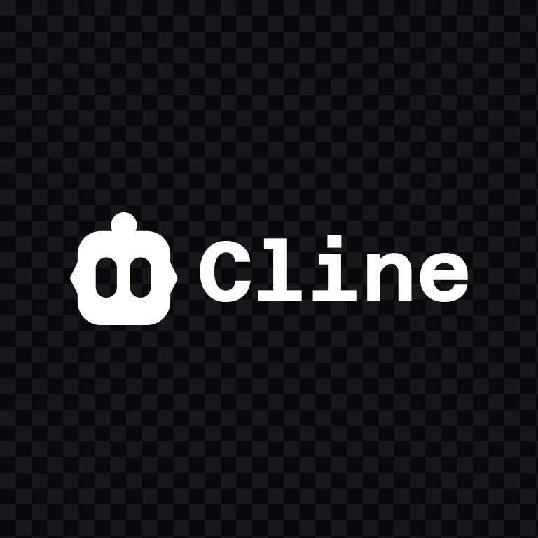 logo Cline putih SVG
