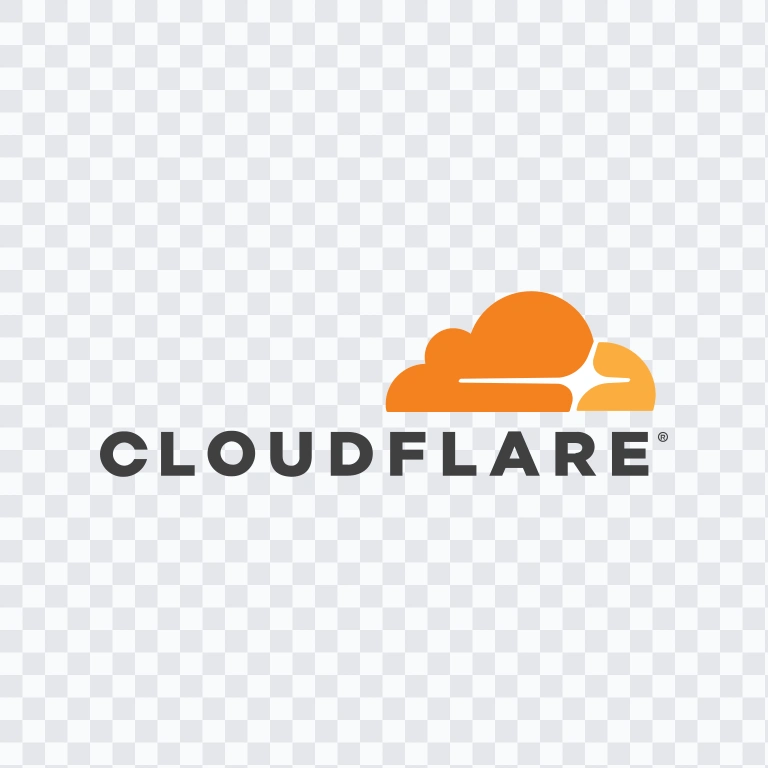 Cloudflare colored logo SVG
