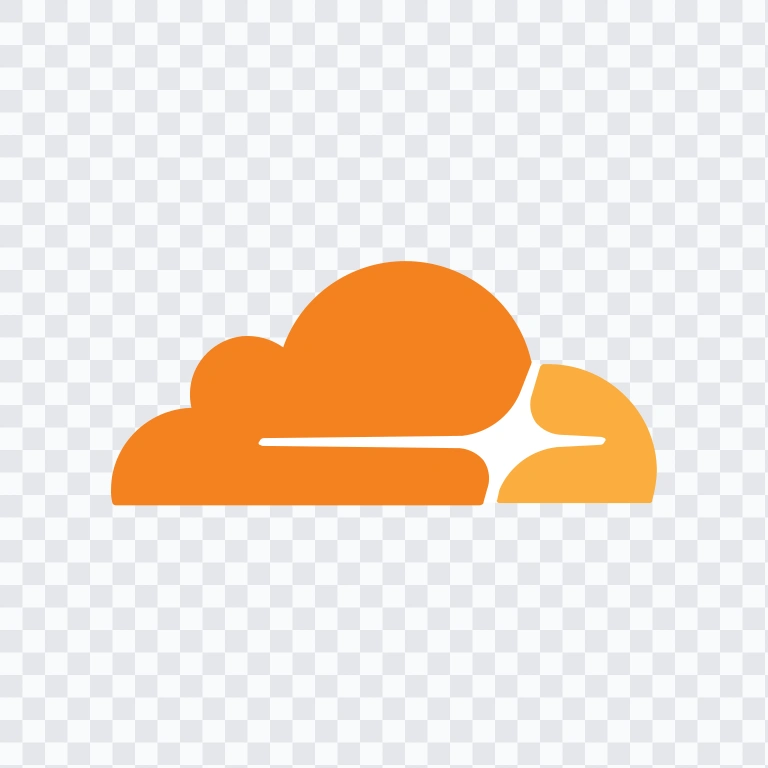 Cloudflare colored icon SVG