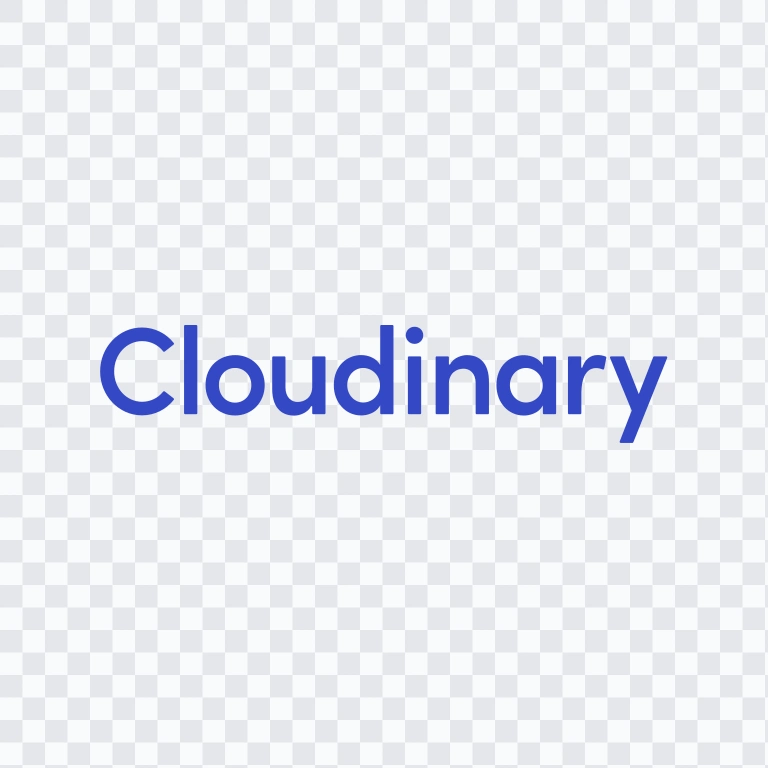 wordmark Cloudinary berwarna SVG