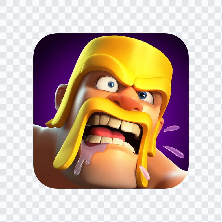 COC (Clash of Clans) colored icon PNG