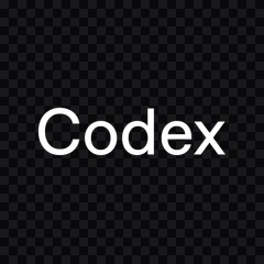 wordmark Codex putih PNG