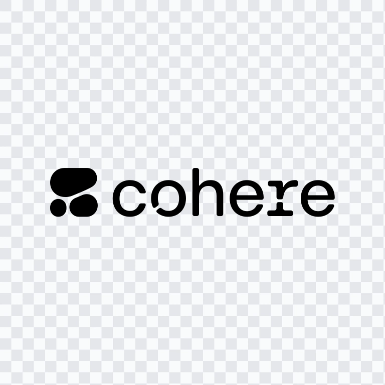 Cohere black logo SVG