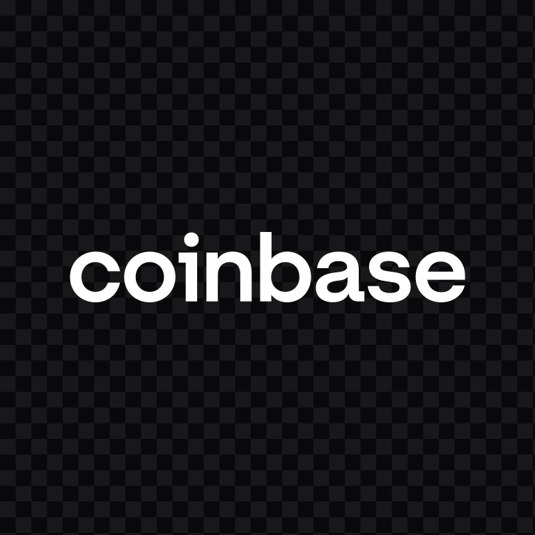 wordmark Coinbase putih SVG