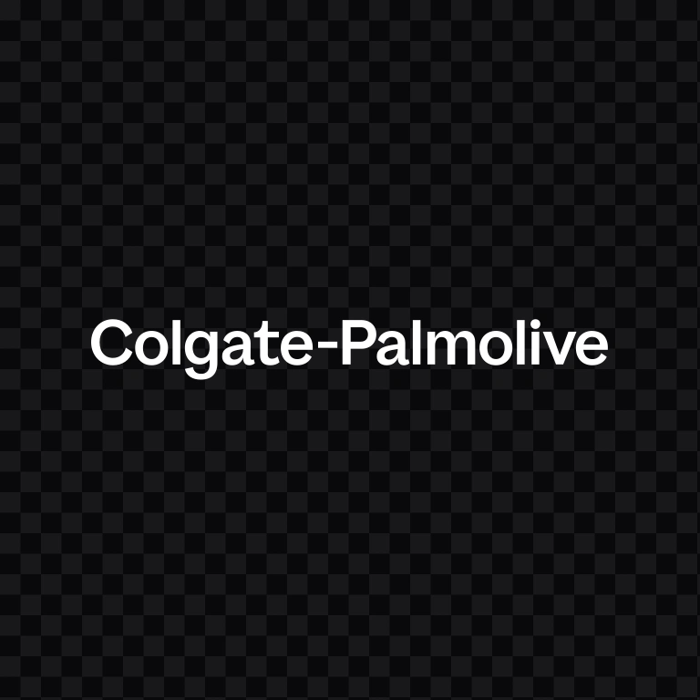 Colgate-Palmolive white wordmark SVG