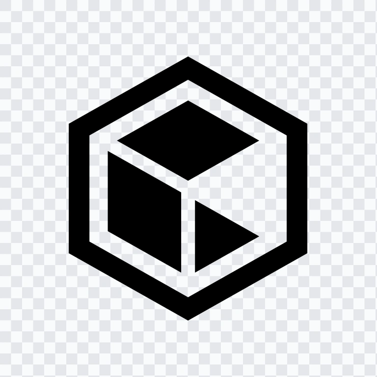 Commvault black icon SVG