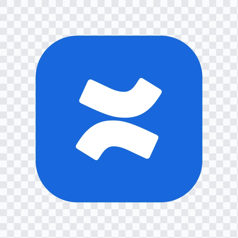Confluence colored icon SVG