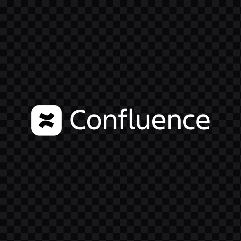 Confluence white logo SVG
