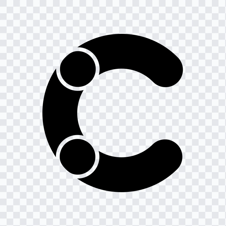 Contentful black icon SVG