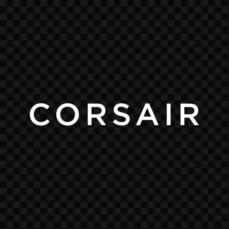 Corsair white wordmark SVG