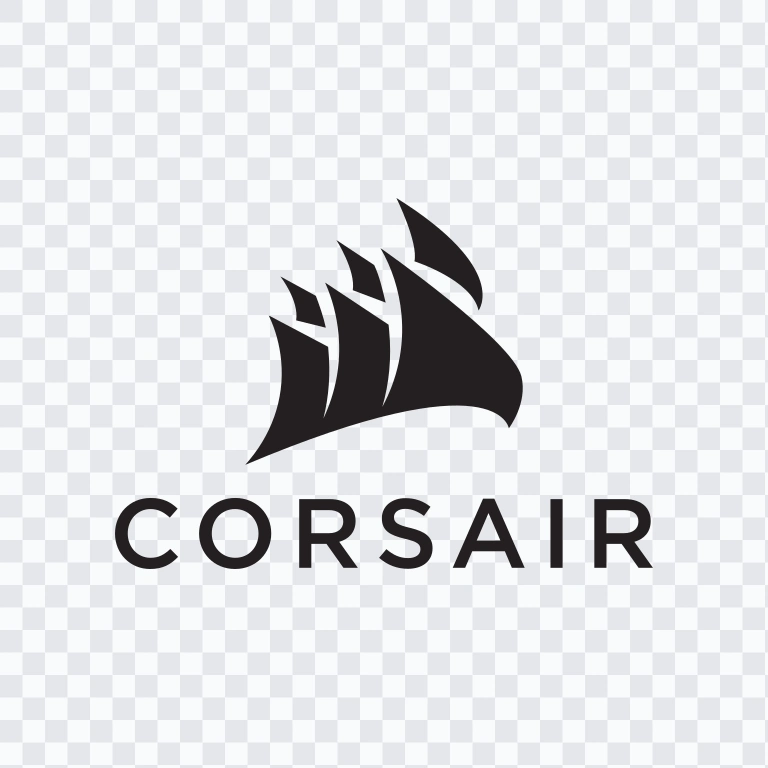 Corsair black logo SVG