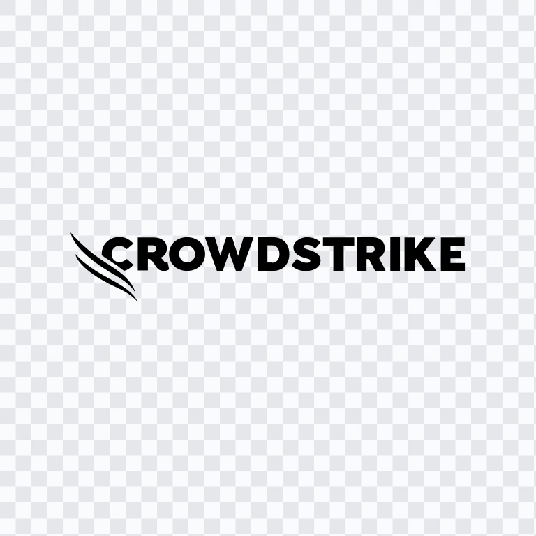 CrowdStrike Horizontal black logo SVG