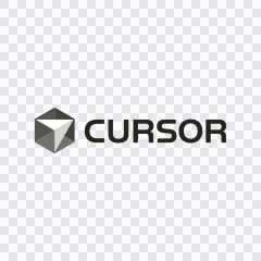 logo Cursor berwarna SVG
