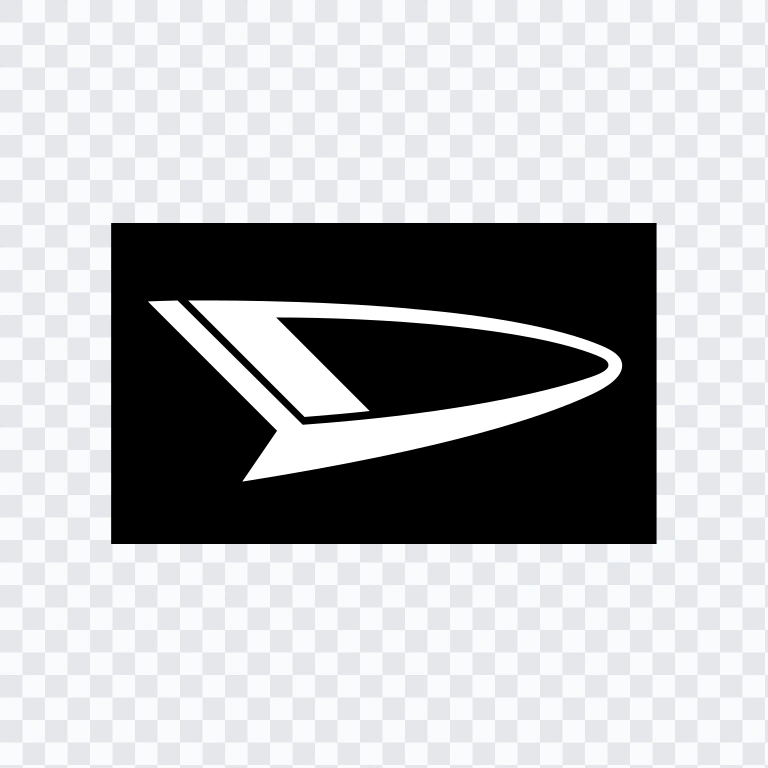 Daihatsu black icon SVG
