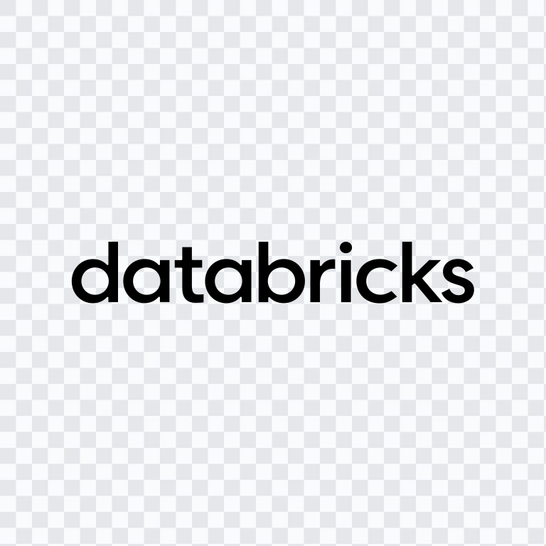 Databricks black wordmark SVG