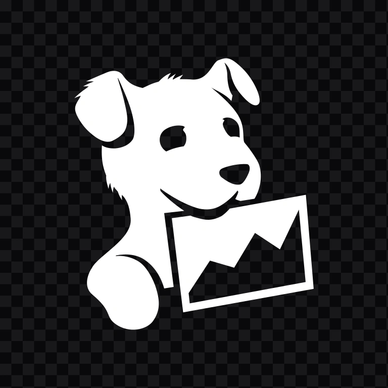 Datadog Square white icon SVG