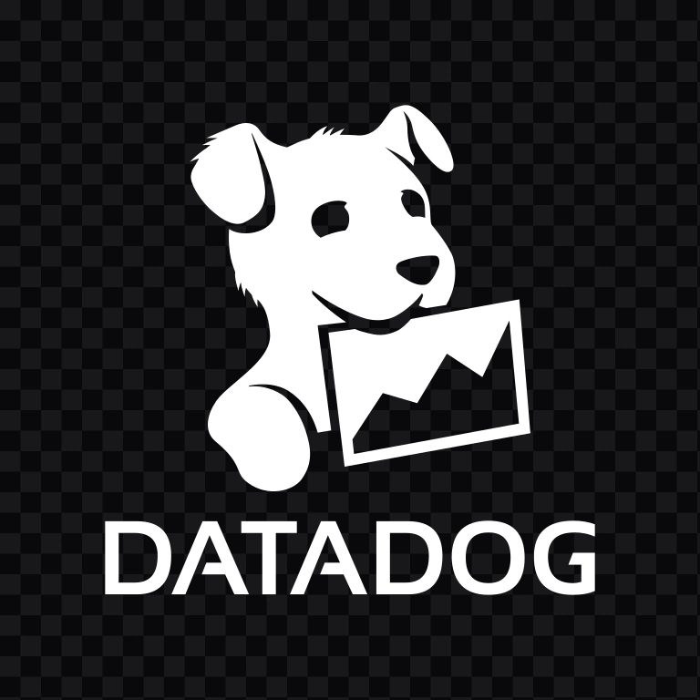 Datadog Vertical white logo SVG