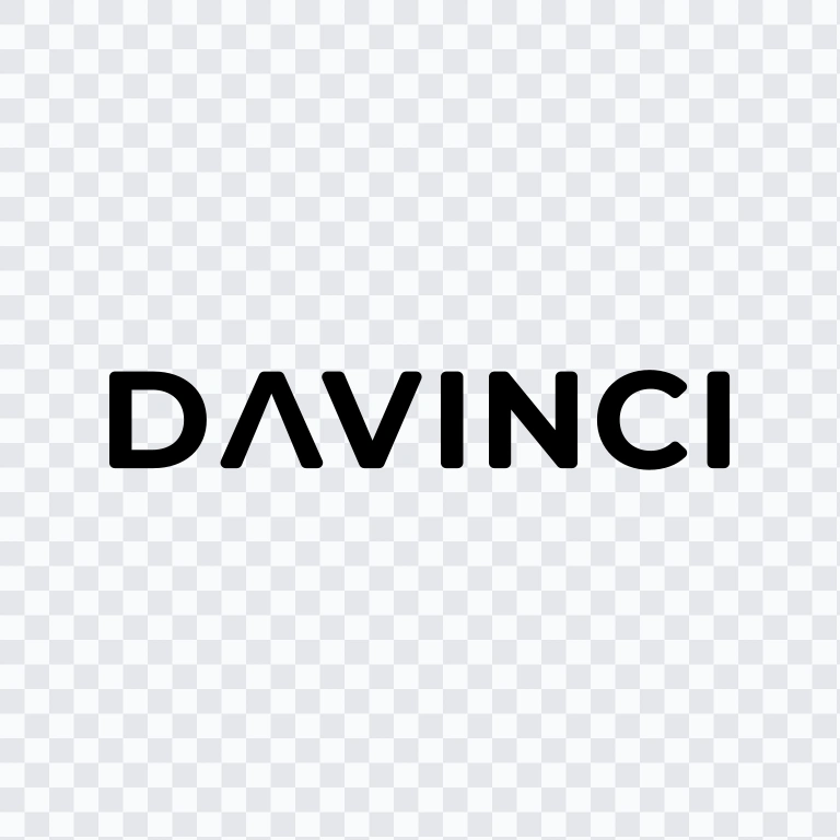 DaVinci AI black wordmark SVG