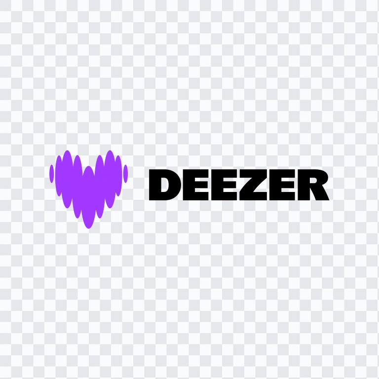 Deezer colored logo SVG