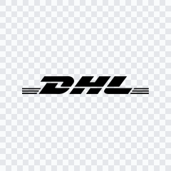DHL black logo PNG
