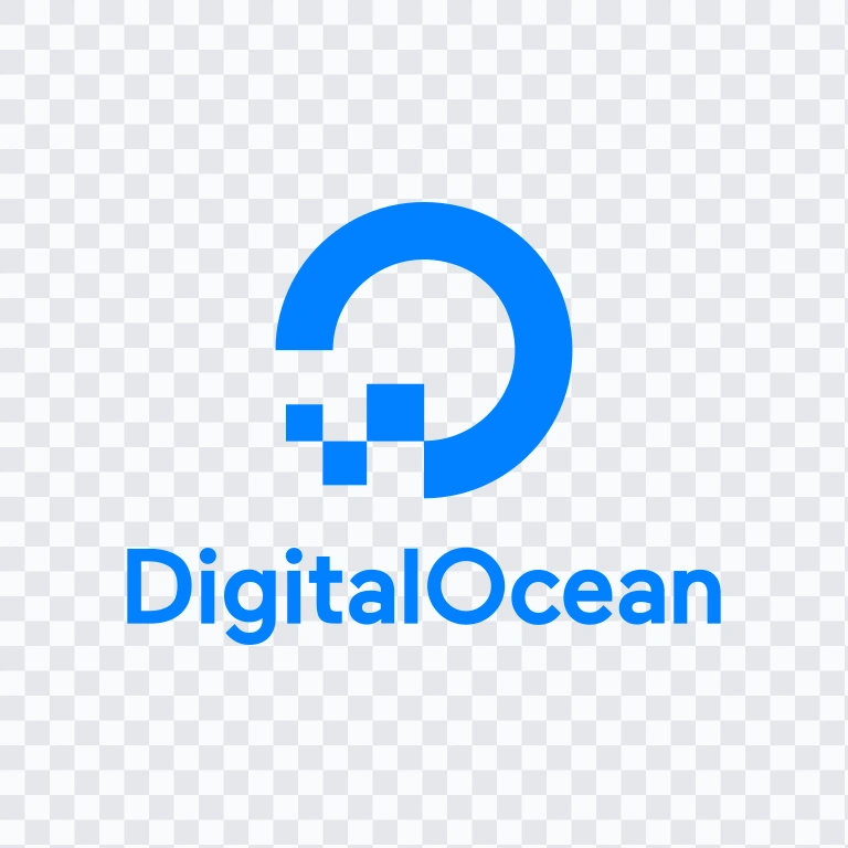 logo Digital Ocean berwarna SVG