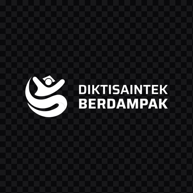 Diktisaintek Berdampak White 3 logo
