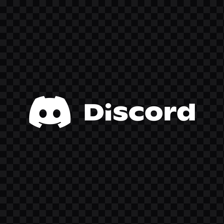 logo Discord putih SVG