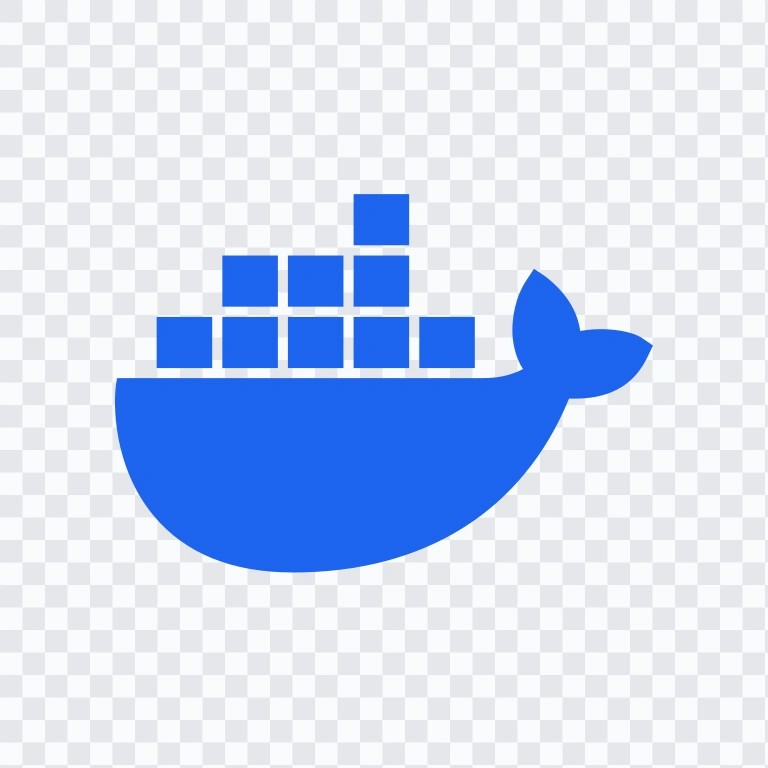 Docker colored symbol SVG