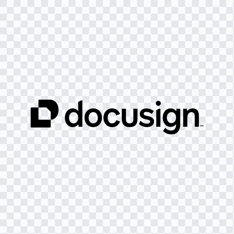 Docusign Horizontal black logo SVG