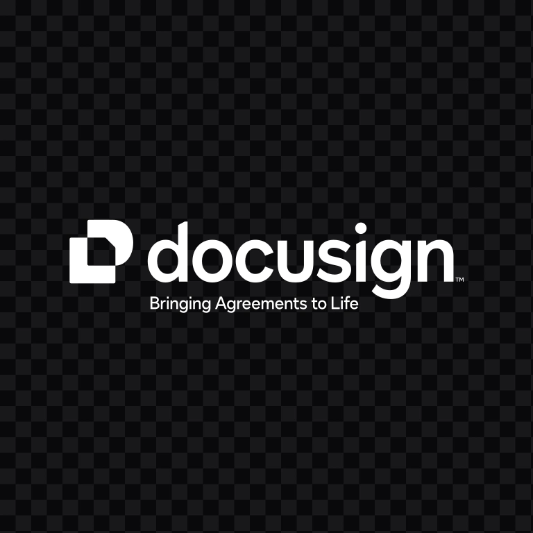 Docusign Horizontal white logo SVG