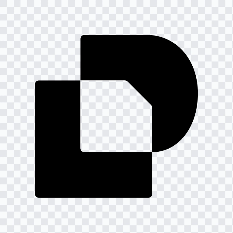 Docusign Square black icon SVG