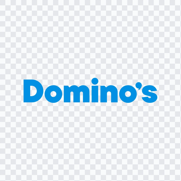 Domino's colored wordmark SVG