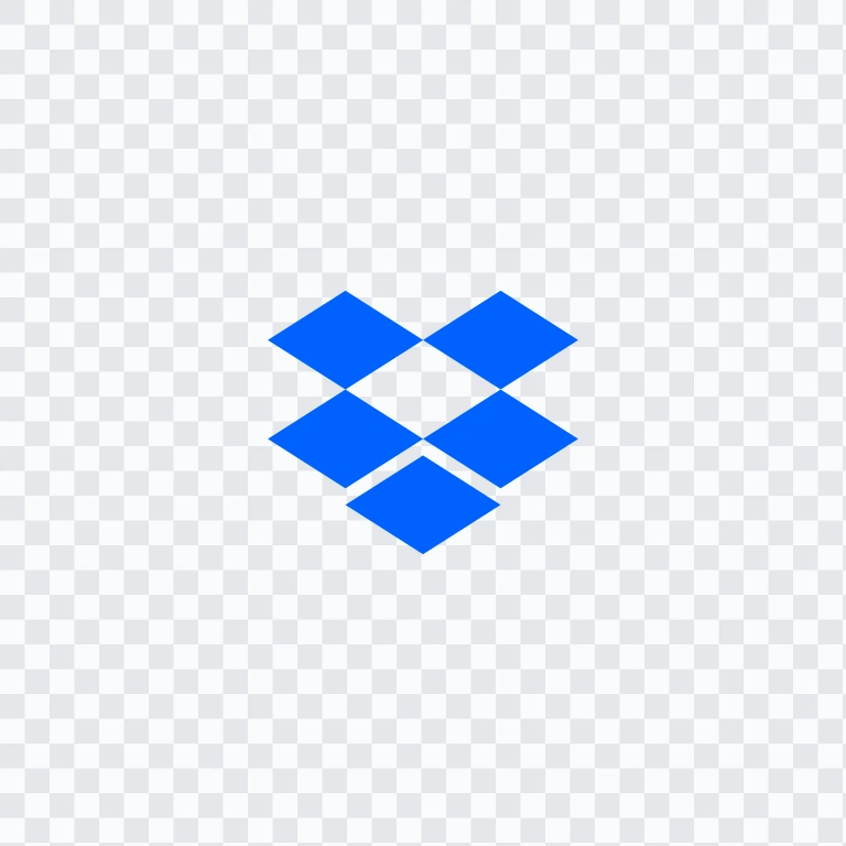 symbol Dropbox berwarna SVG