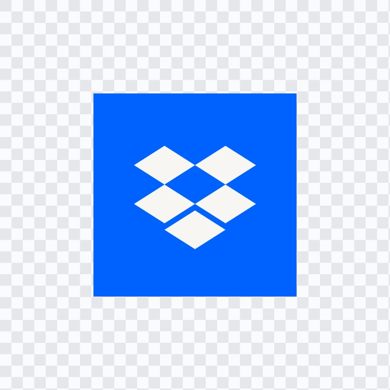 ikon Dropbox berwarna PNG
