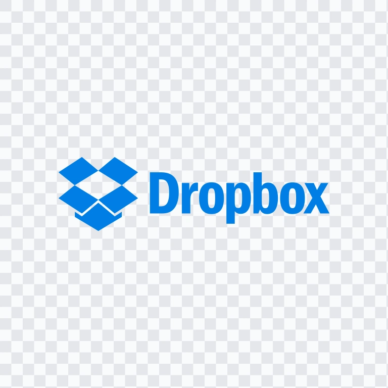 logo Dropbox berwarna SVG