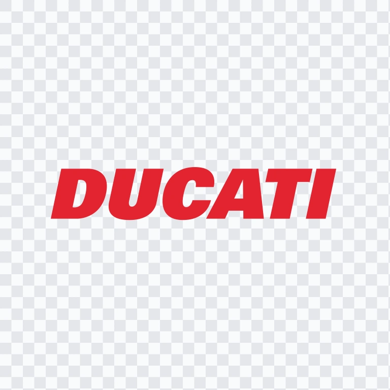 Ducati colored wordmark SVG