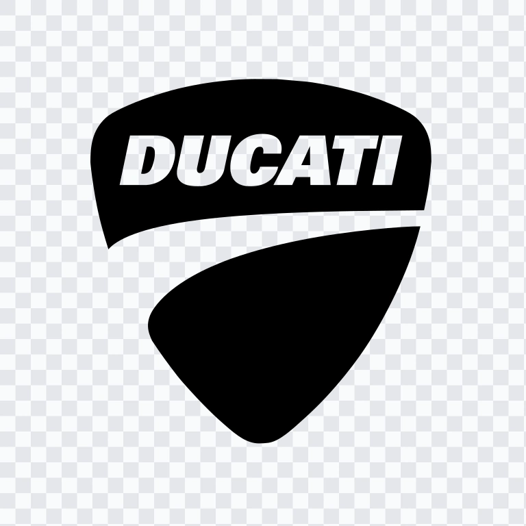 Ducati black logo SVG