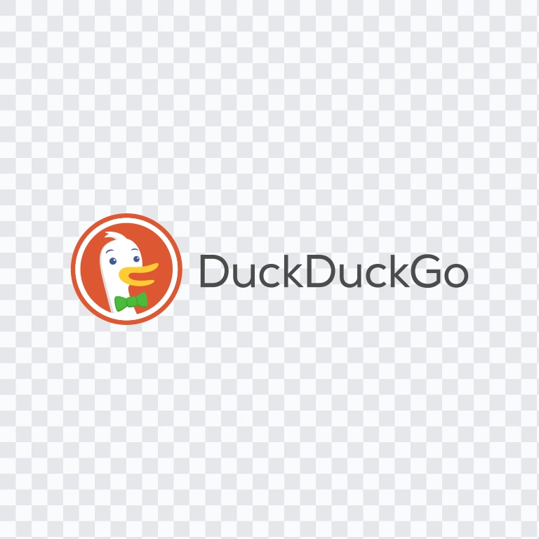 DuckDuckGo colored logo SVG