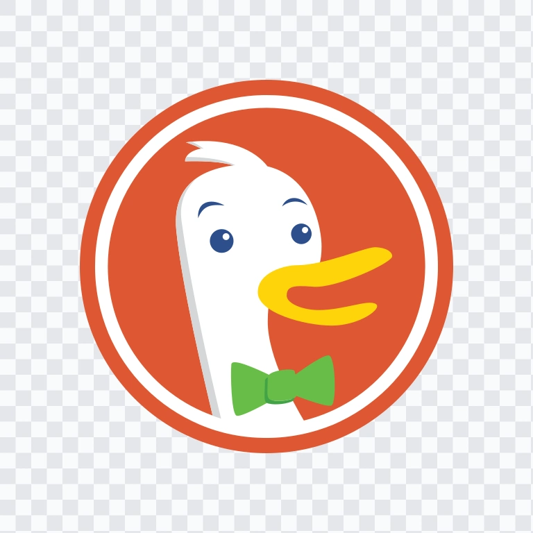 DuckDuckGo colored icon SVG