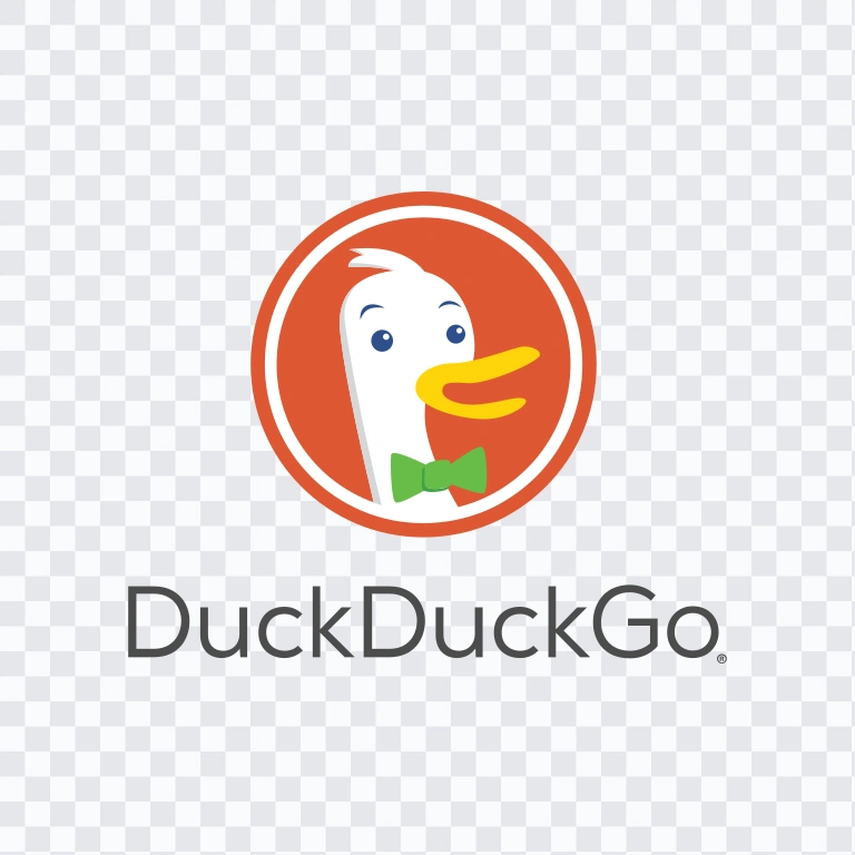 DuckDuckGo colored logo SVG